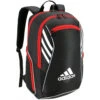 Adidas Tour Tennis Racquet Backpack (Black/White/Scarlet)