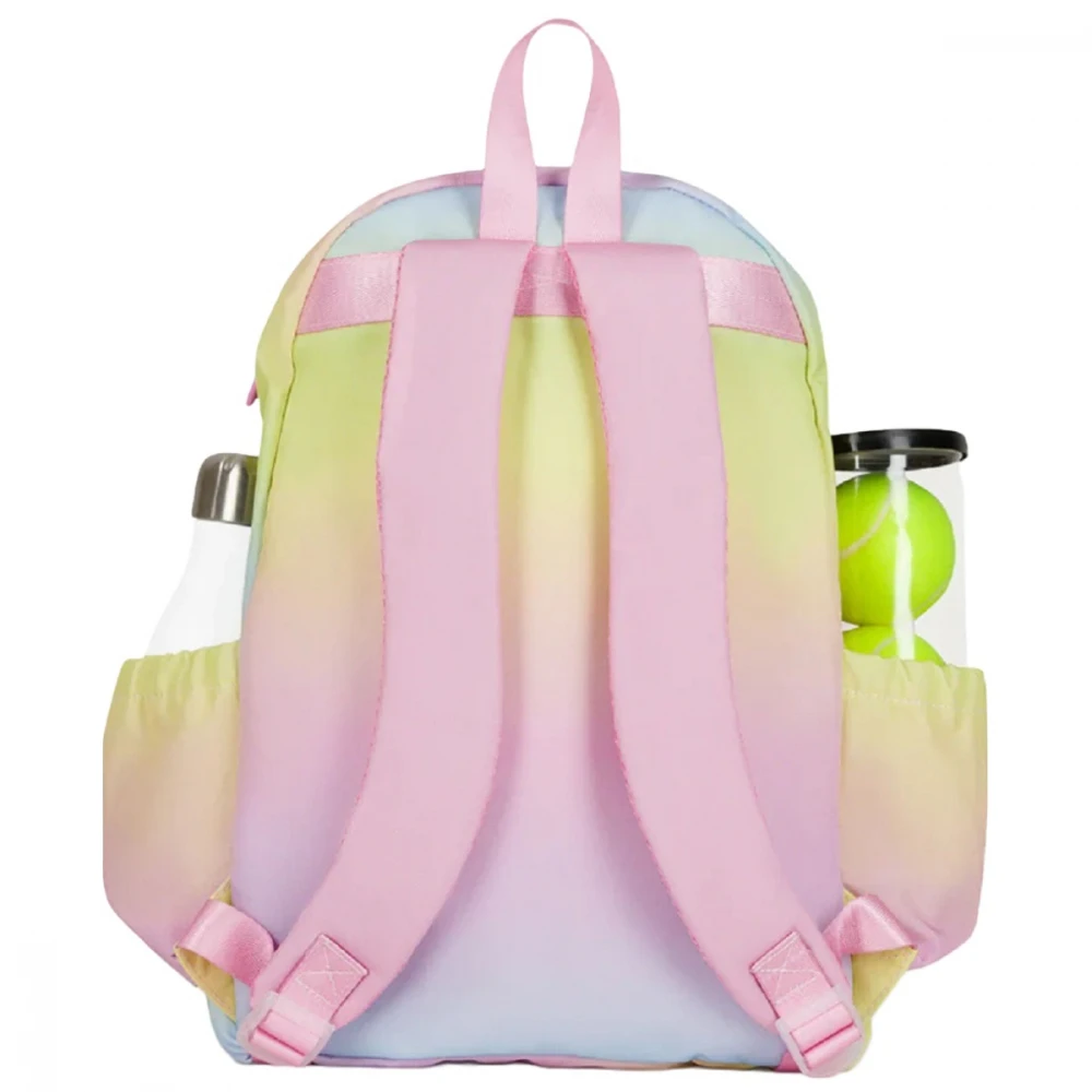 Ame & Lulu Little Love Tennis Backpack (Rainbow Sherbert) - Image 2