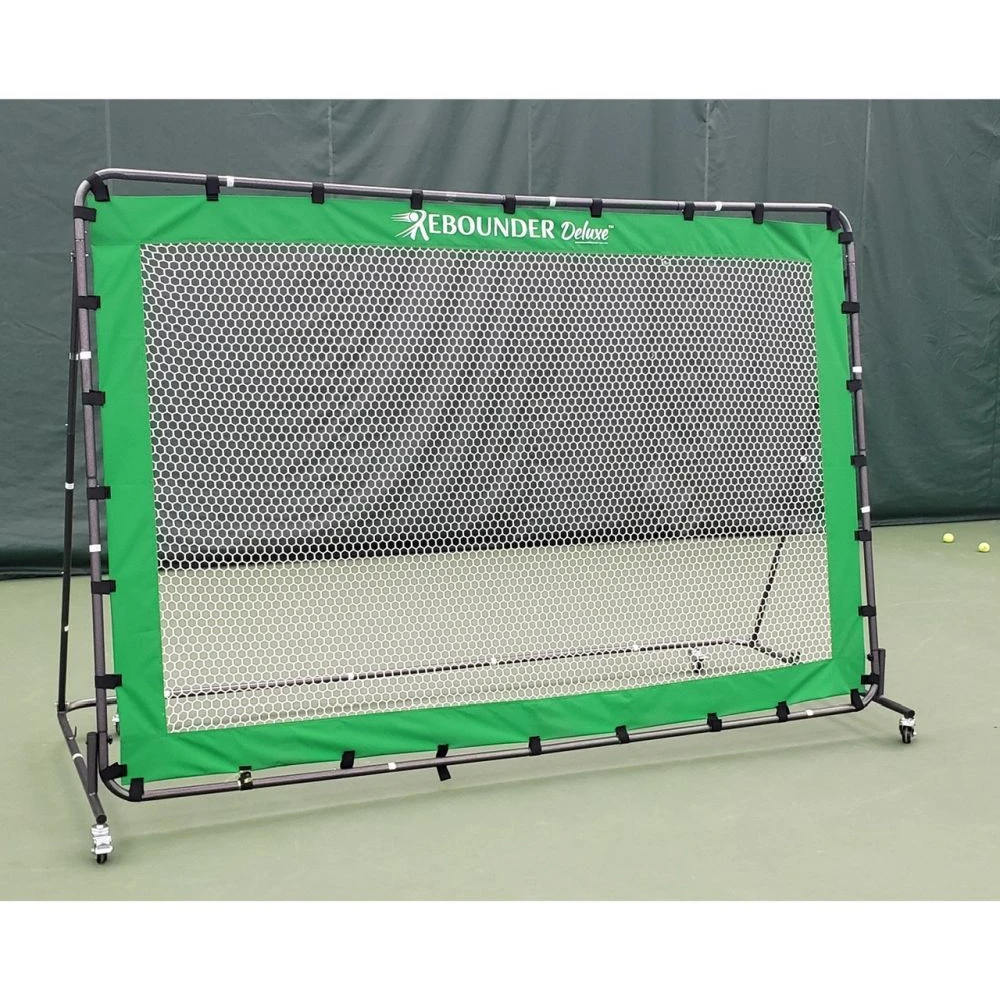 OnCourt OffCourt Rebounder Deluxe Tennis And Pickleball Rebounder Net - On Wheels
