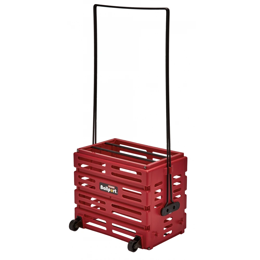 Tourna Ballport Deluxe 80-Ball Wheeled Tennis Ball Hopper - Image 2