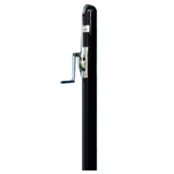 Douglas Premier Round Black 3 Inch O.d. Internal Wind Tennis Post
