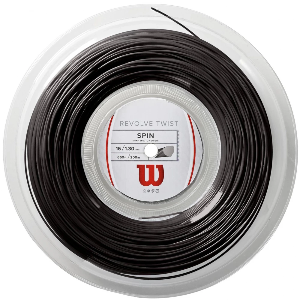 Wilson Revolve Twist 16g Grey Tennis String (Reel)