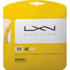 Luxilon 4G Soft 125 17G Tennis String (Set)